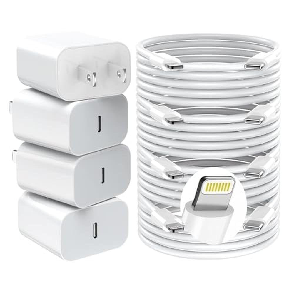 iPhone Charger: GREPHONE 20W PD USB C Wall Charger – Front View