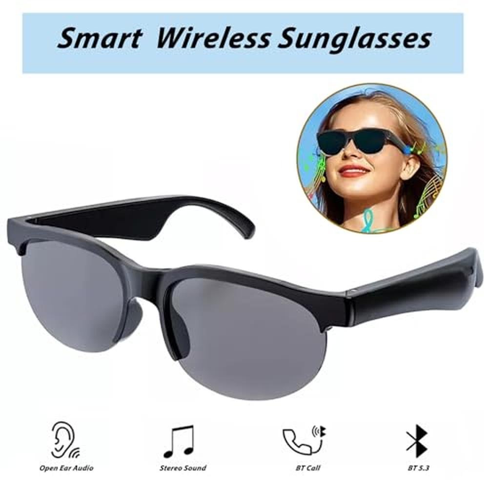 Bluetooth Sunglasses: Grofulor XG88 Pro Polarized Open-Ear – Side View