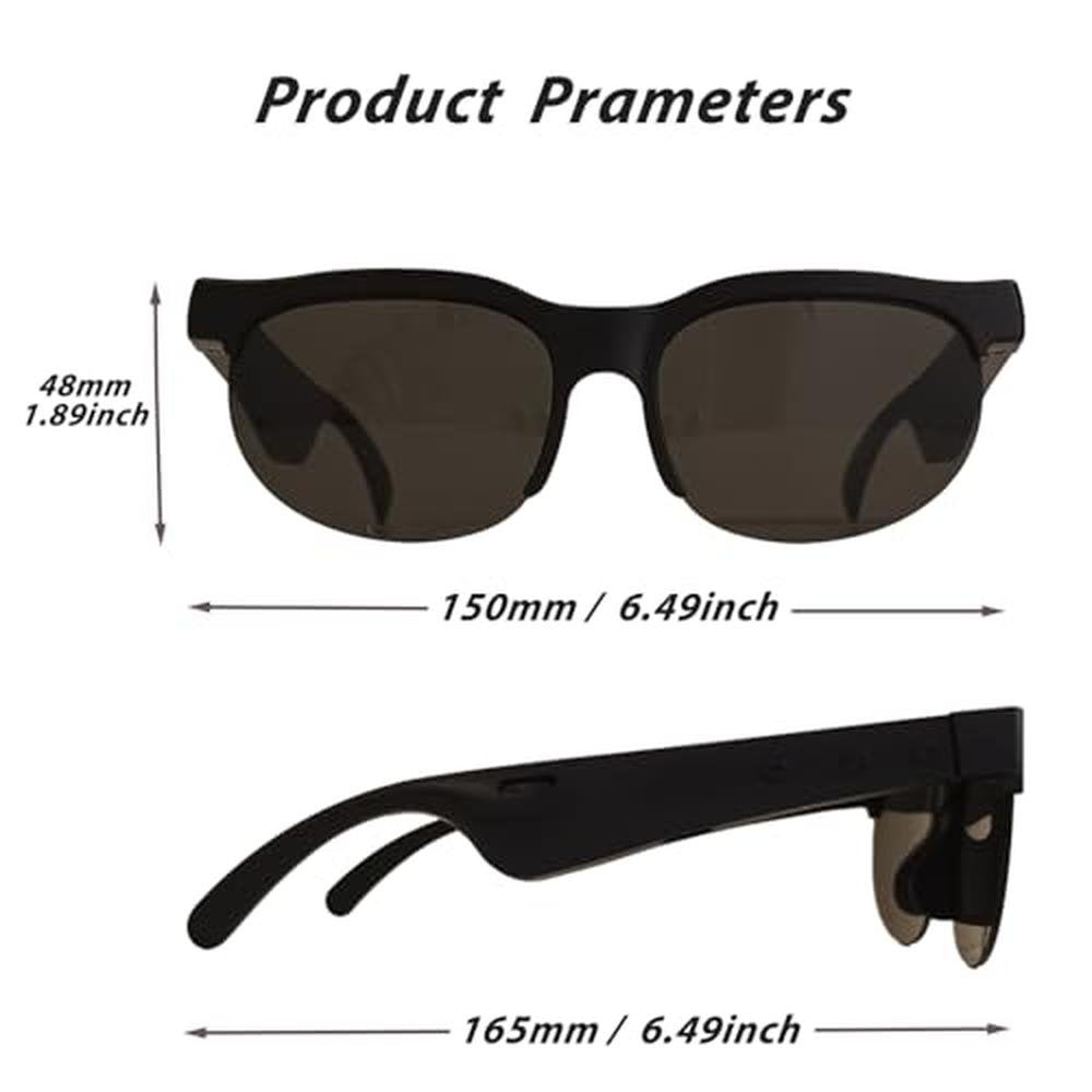 Bluetooth Sunglasses: Grofulor XG88 Pro Polarized Open-Ear – In Use