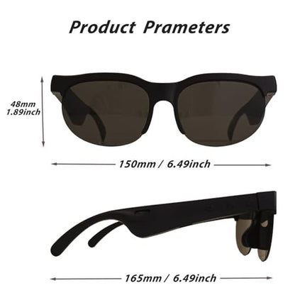 Bluetooth Sunglasses: Grofulor XG88 Pro Polarized Open-Ear – In Use