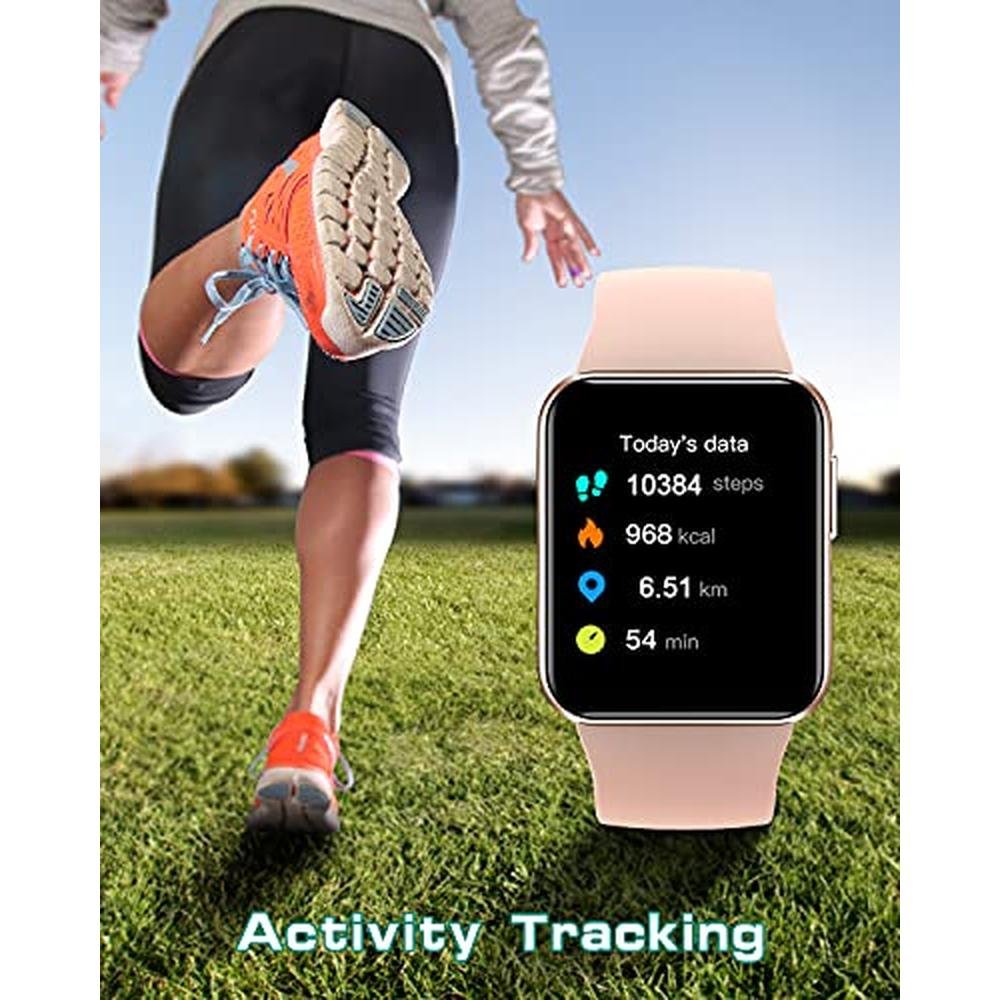 Watch Tracker: GRV Smart Watch for Men and Women – Side View