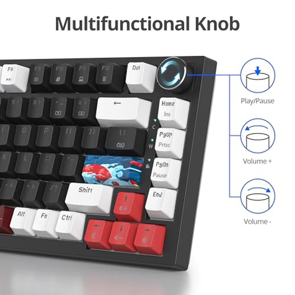 Guffercty Keyboard: Guffercty Kred 75 Gasket Mounted Gaming – Packaging