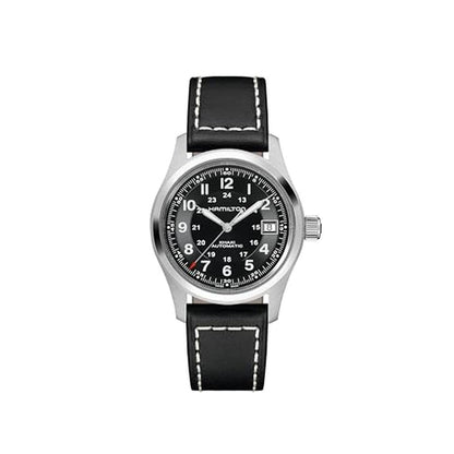 Men Watch: Hamilton Khaki Field Automatic 38mm Stainless – Front View