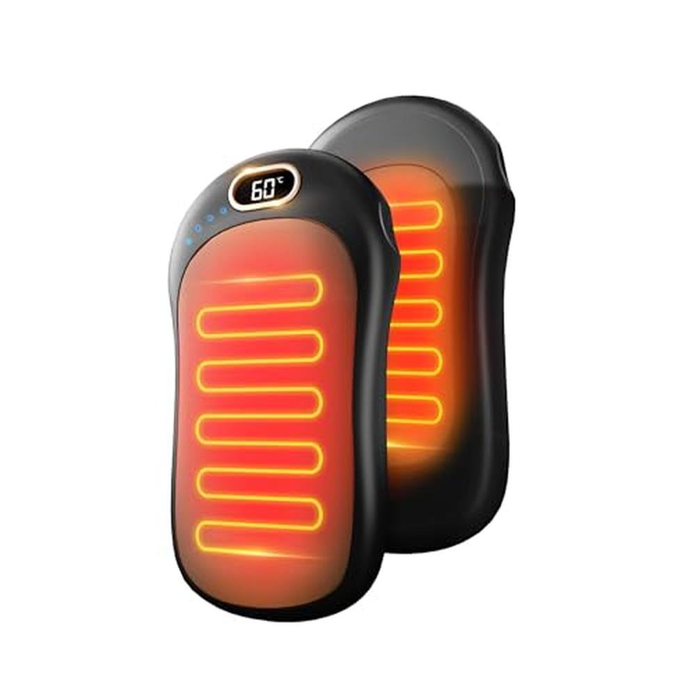 Hand Warmers: Rechargeable 2-Pack Electric Reusable Hand – Front View