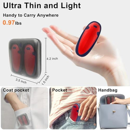 Hand Warmers: Rechargeable 2-Pack with Charging Case – Packaging