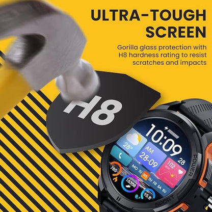 Watch Hard: Foreman Smartwatch Rugged Waterproof Digital – In Use
