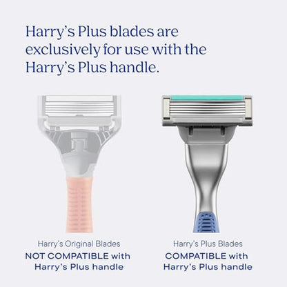 Razor Onyx: Harry's S+ Premium Shaving Kit for Men – Side View