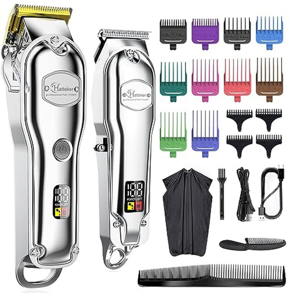 Clipper Hair: Hatteker Hair Clipper for Men IPX7 Waterproof – Front View