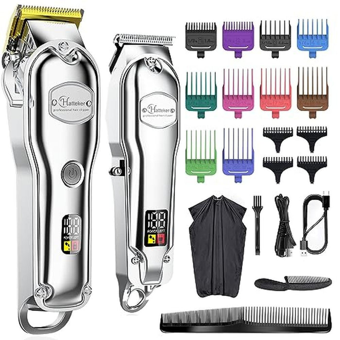 Clipper Hair: Hatteker Hair Clipper for Men IPX7 Waterproof – Front View