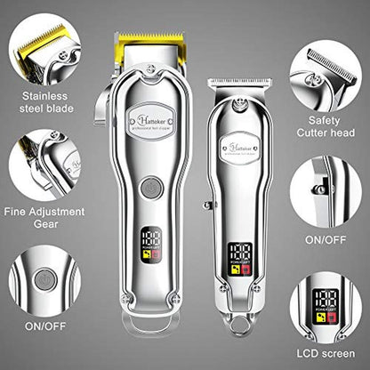 Clipper Hair: Hatteker Hair Clipper for Men IPX7 Waterproof – Side View