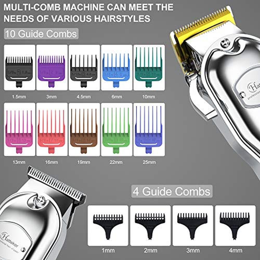Clipper Hair: Hatteker Hair Clipper for Men IPX7 Waterproof – Close-up Detail