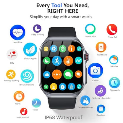 Watch Blood Pressure: Health Smart Watch for Men Women 1.87 – Packaging