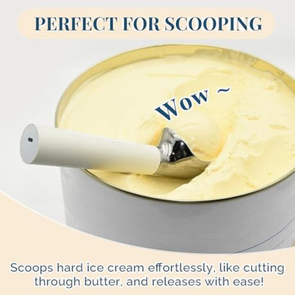 Heated Ice Cream Scoop: Rechargeable Electric Warming Ice – Packaging