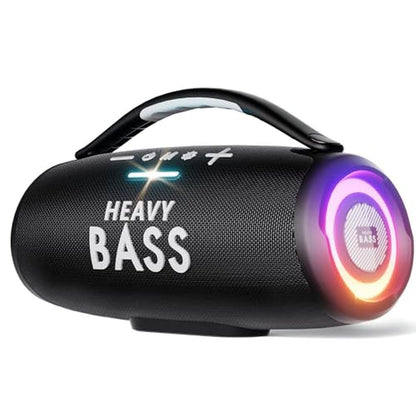 Bass Heavy Speakers: USA Warehouse BMB0G2SP5FRB 80W Max – Front View