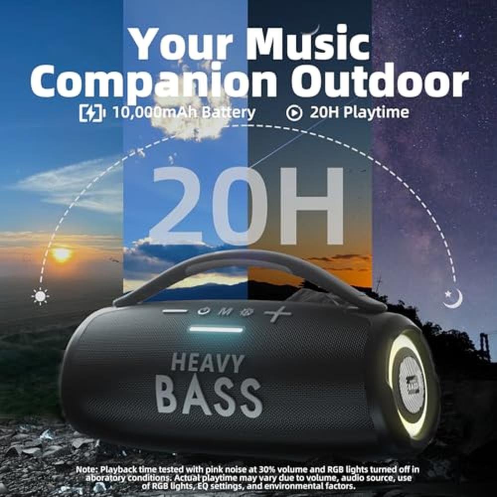 Bass Heavy Speakers: USA Warehouse BMB0G2SP5FRB 80W Max – In Use