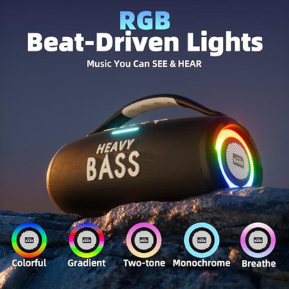 Bass Heavy Speakers: USA Warehouse BMB0G2SP5FRB 80W Max – Packaging