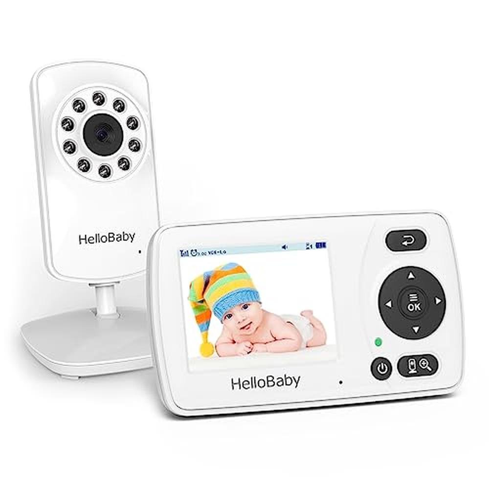 Baby Monitor: Hellobaby HB30 Video Baby Monitor with – Front View