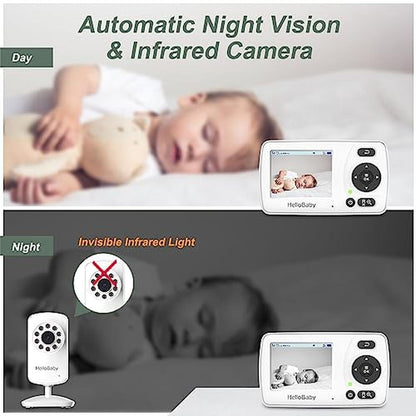 Baby Monitor: Hellobaby HB30 Video Baby Monitor with – Packaging