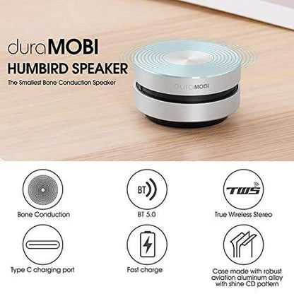 Speakers: Henniu Bone Conduction Wireless Speakers – Side View