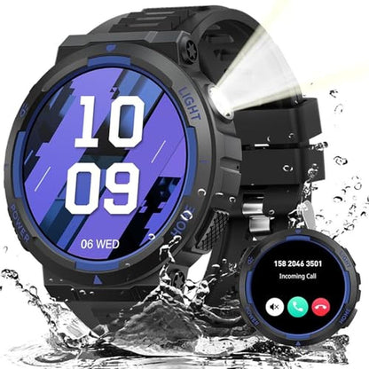 HeraQuen Military Smart Watch – Front View