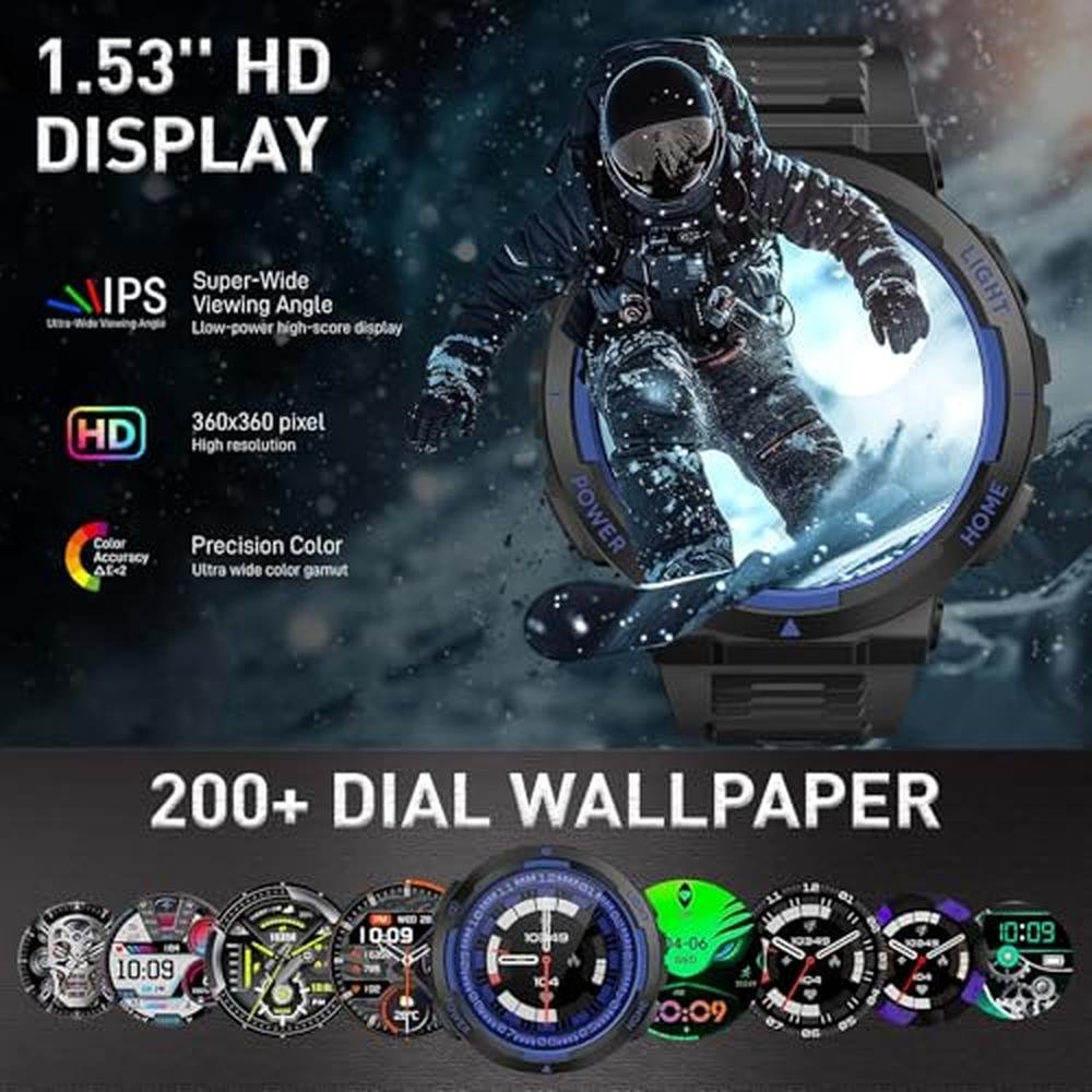 HeraQuen Military Smart Watch – In Use