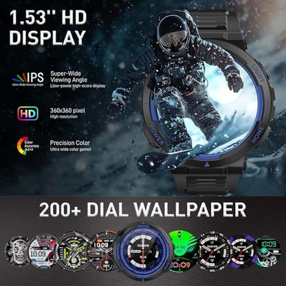 HeraQuen Military Smart Watch – In Use