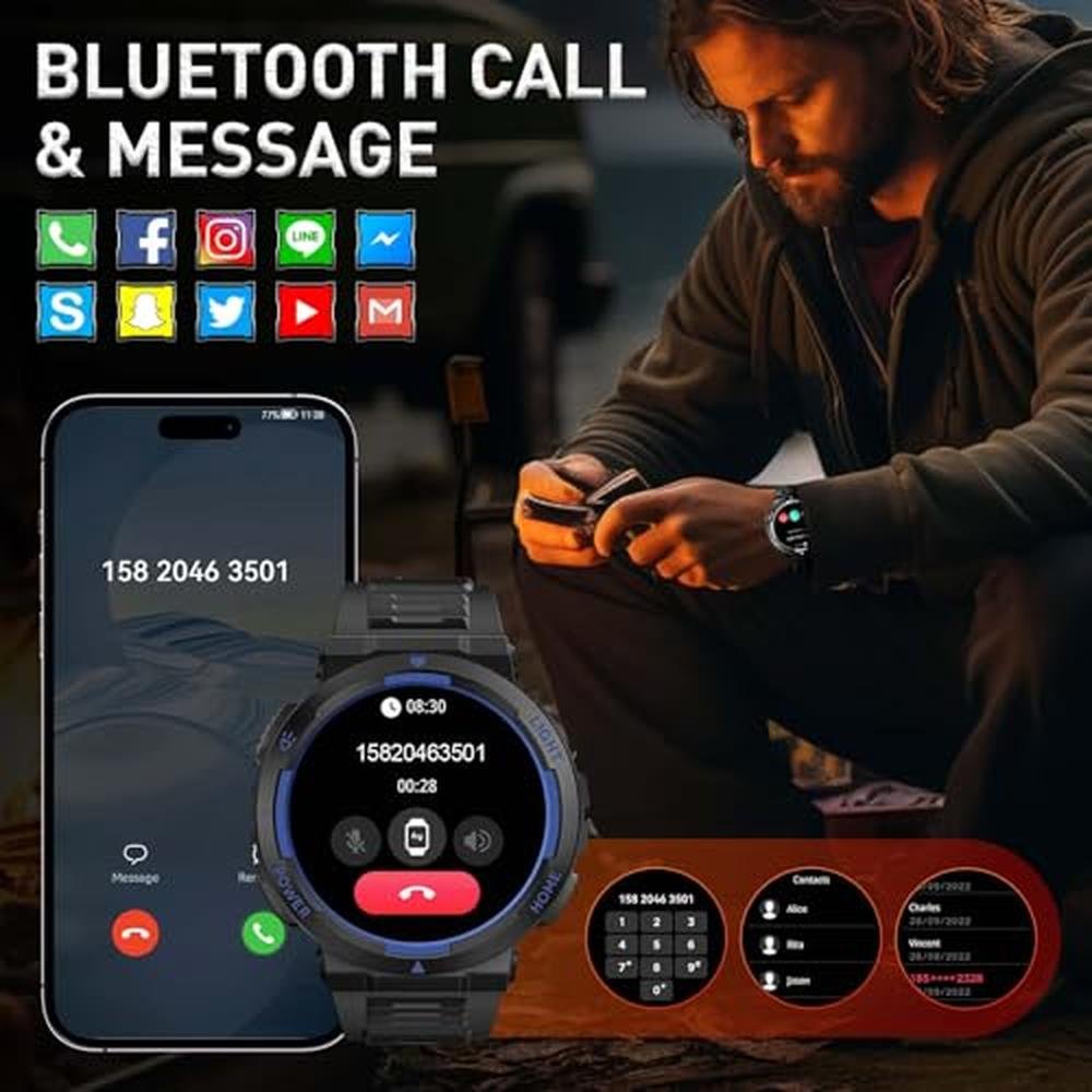 HeraQuen Military Smart Watch – Packaging
