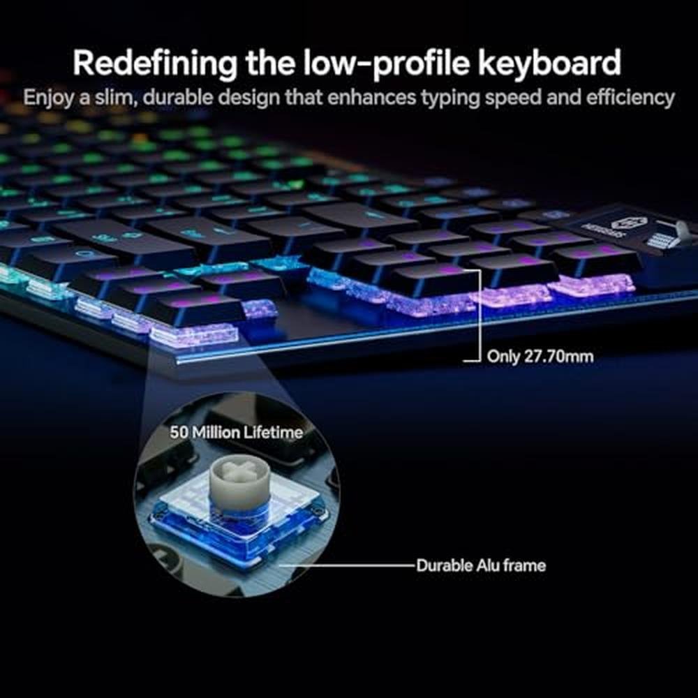 Keyboard Hexgears: Hexgears Immersion A3 Low-Profile – Close-up Detail