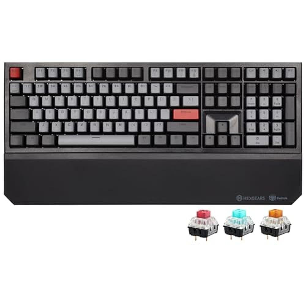 Keyboard Hexgears: Hexgears X5 Wireless Mechanical Keyboard – Front View