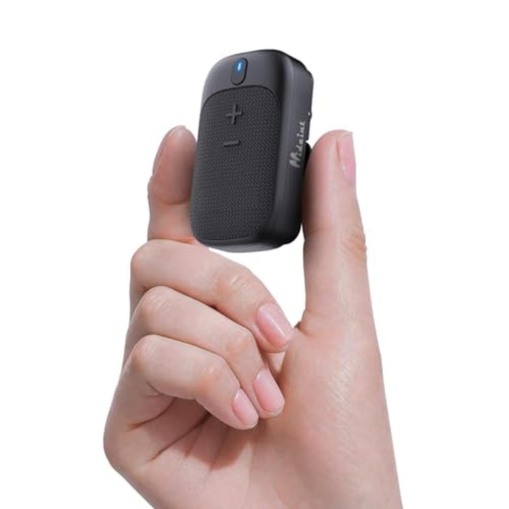 Best Portable Bluetooth Speaker with Microphone – Front View