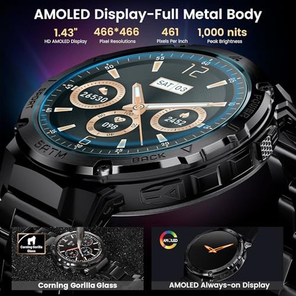 HIDAMEL Smart Watches for Men – In Use