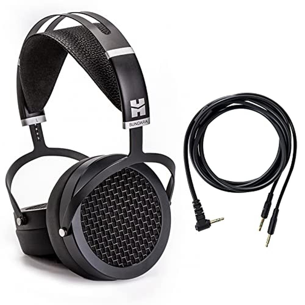 HIFIMAN SUNDARA Hi-Fi Headphone with 3.5mm Connectors – Front View