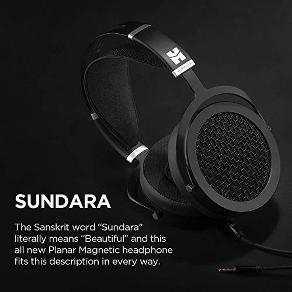 HIFIMAN SUNDARA Over-Ear Full-Size Planar Magnetic HiFi – Side View