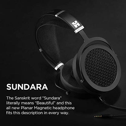 HIFIMAN SUNDARA Over-Ear Full-Size Planar Magnetic HiFi – Side View
