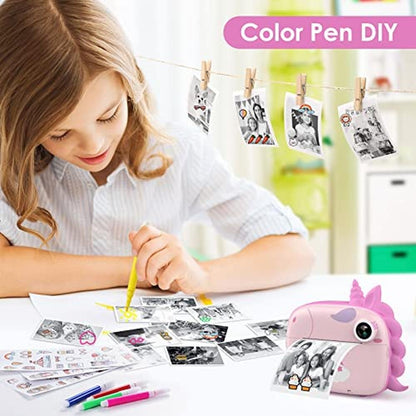 Kids Camera Instant Print: HiMont Digital Camara with Print – Packaging