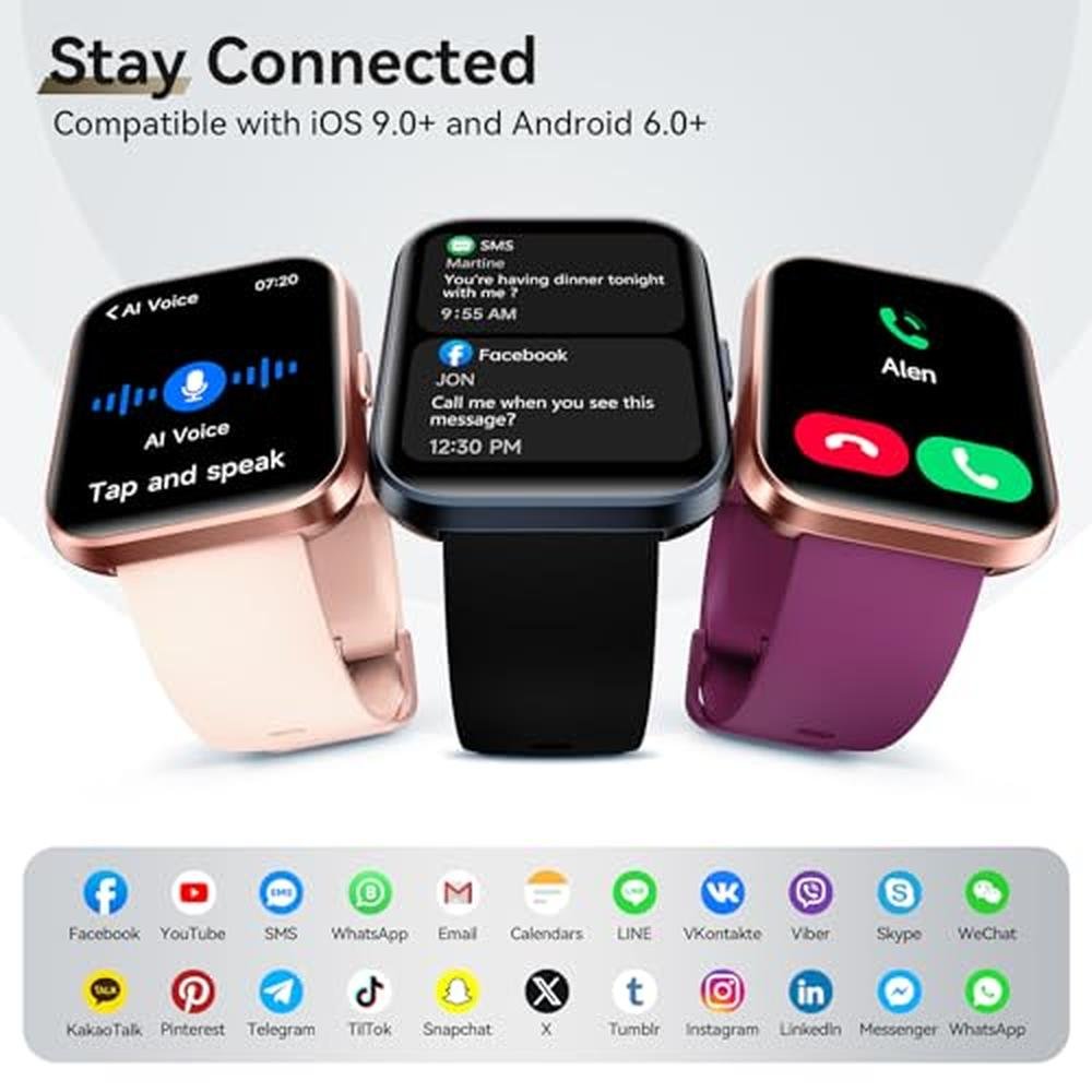 Hingso Smart Watches: Hingso 1.85'' Screen Smartwatch – Packaging