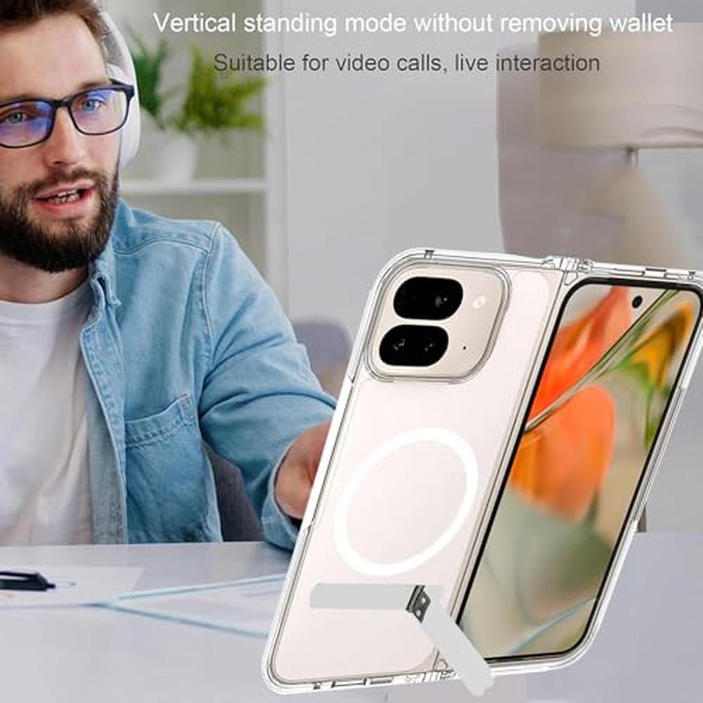 Magnetic Clear Case: Hiooloon Pixel 10 Pro Fold Clear – Packaging