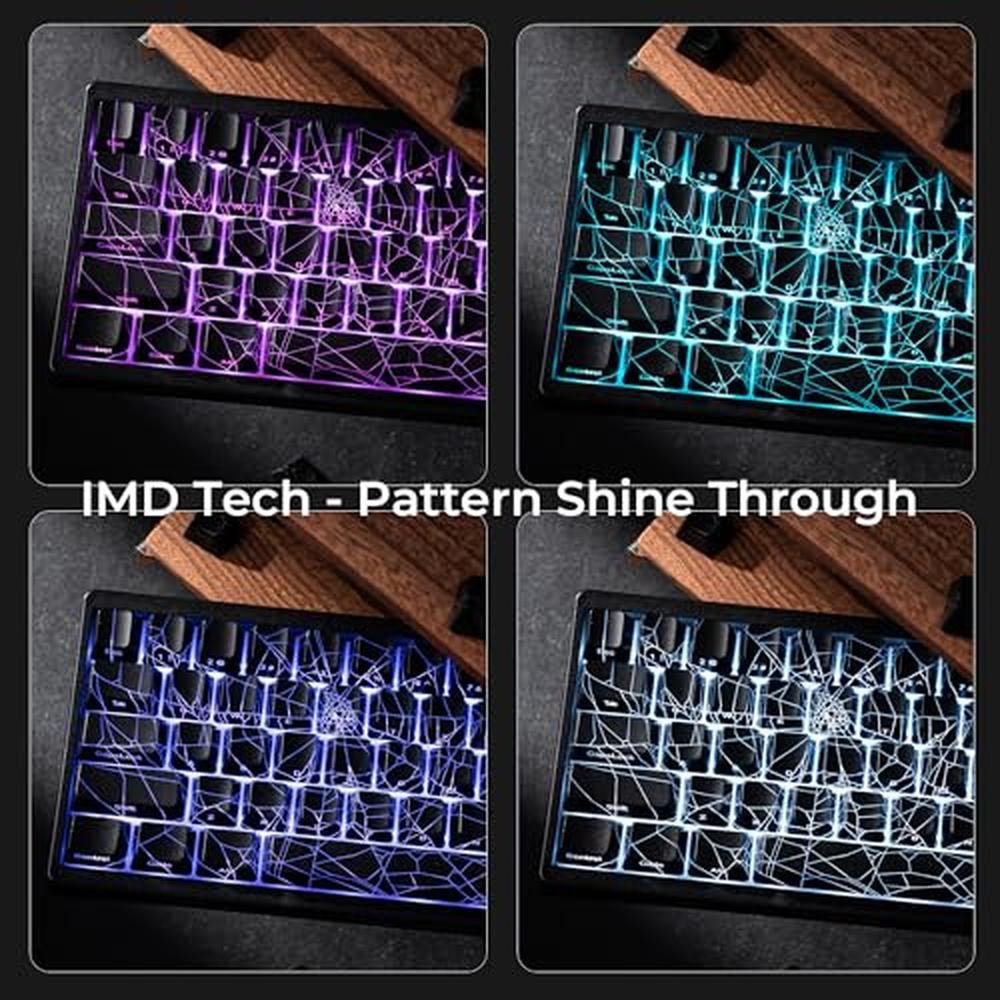 HITIME x XVX M67 60% Percent Keyboard Wireless – In Use