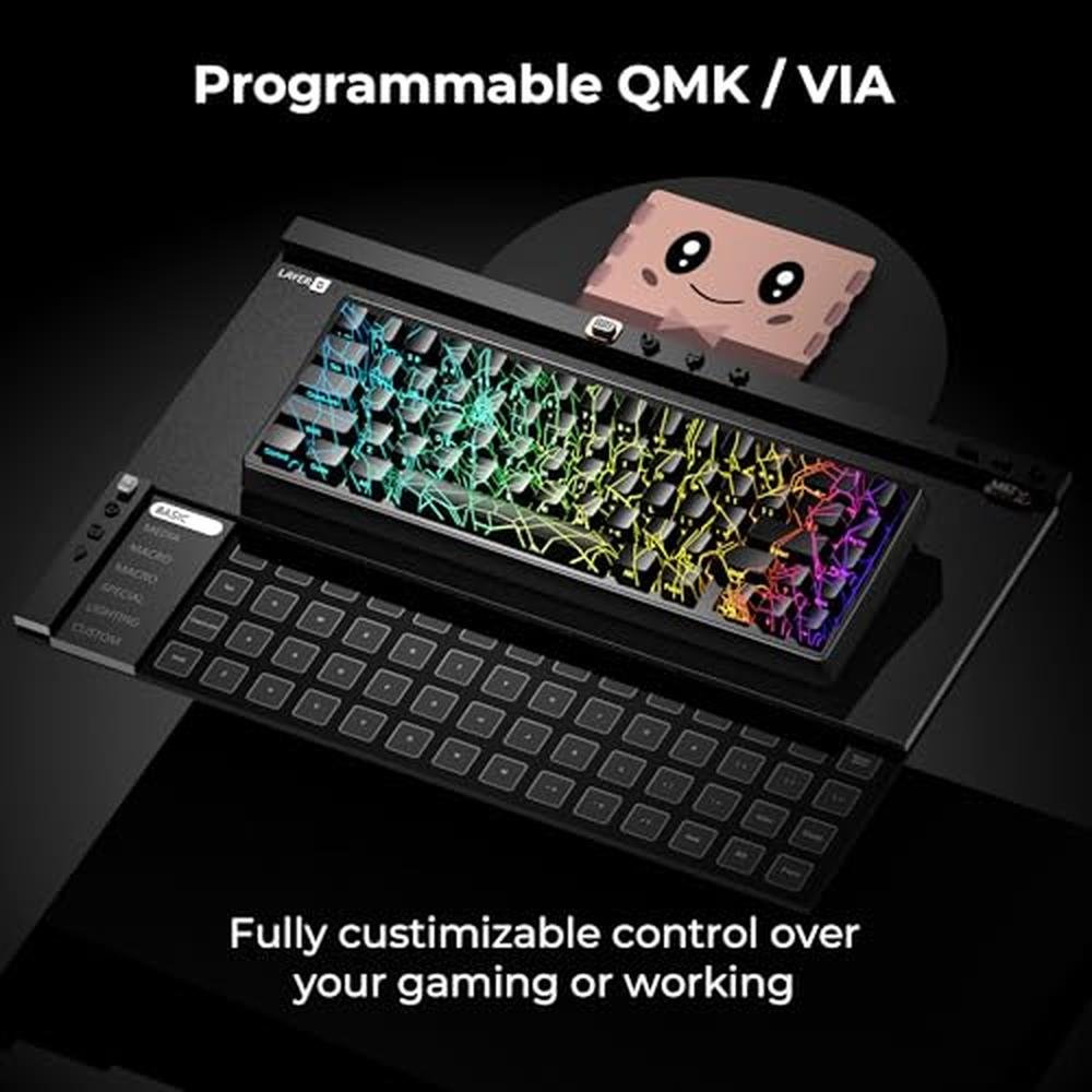 HITIME x XVX M67 60% Percent Keyboard Wireless – Packaging
