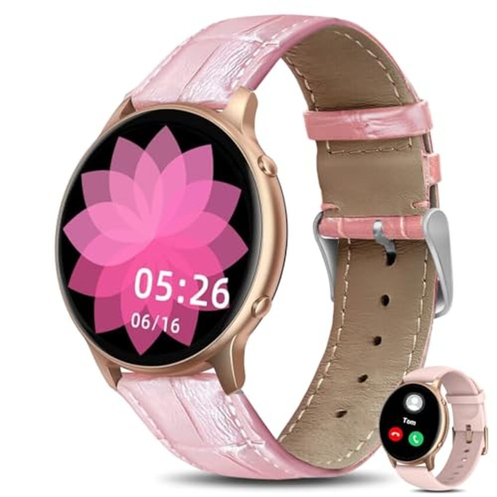 Smart Watch: HOAIYO Women's Smartwatch with Heart Rate – Front View