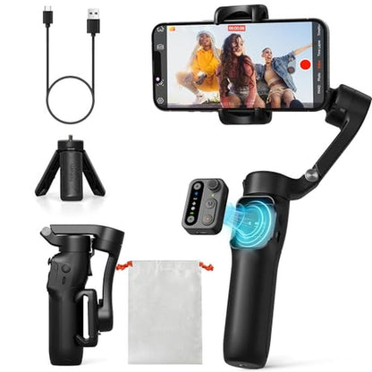 Gimbal Stabilizer: Hohem iSteady X3 SE 3-Axis Phone Gimbal – Front View