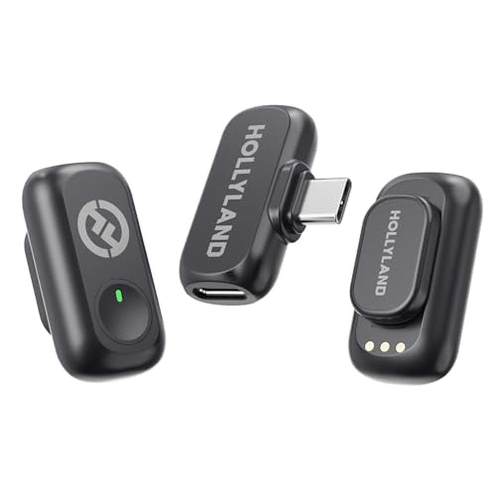 Hollyland Lark A1 Wireless Microphone for iPhone & Android – Front View