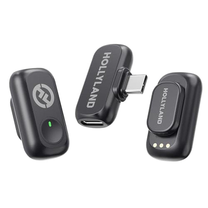 Hollyland Lark A1 Wireless Microphone for iPhone & Android – Front View