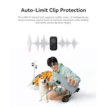 Hollyland Lark A1 Wireless Microphone for iPhone & Android – Packaging