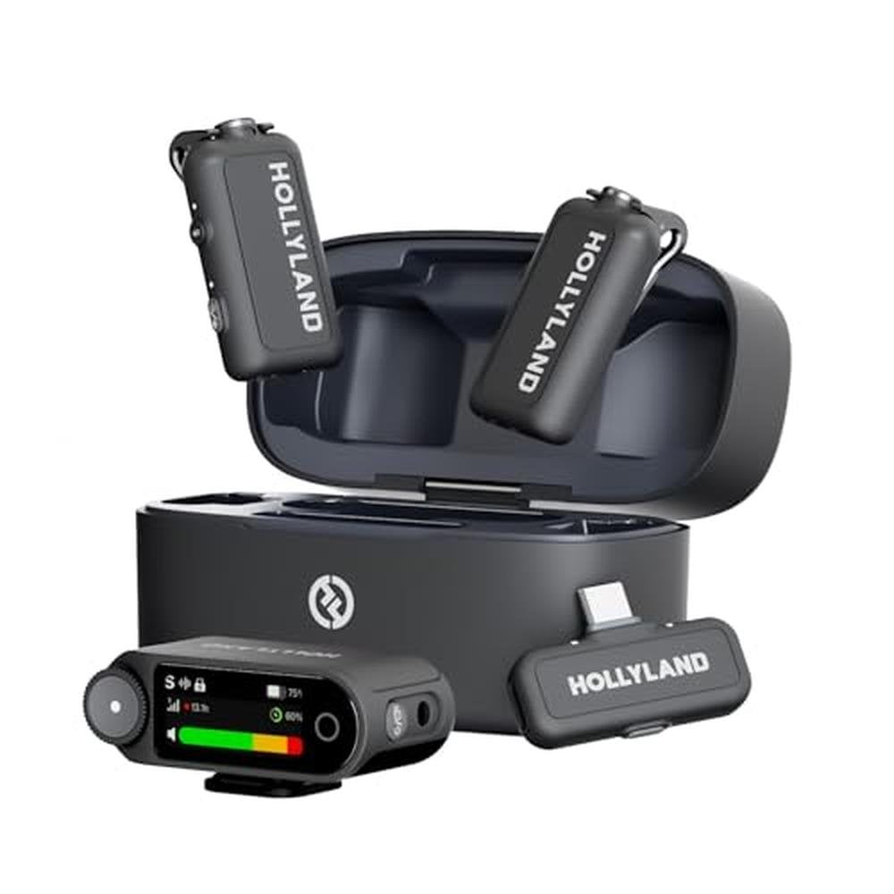 Hollyland Lark MAX 2 Wireless Lavalier Microphone – Front View
