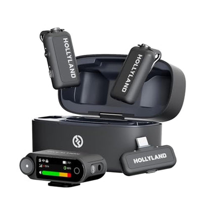 Hollyland Lark MAX 2 Wireless Lavalier Microphone – Front View