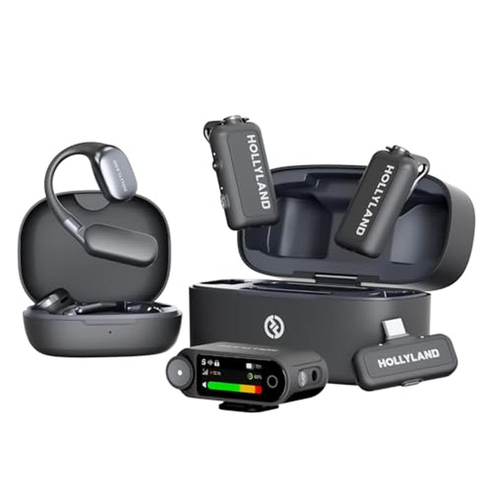 Hollyland Lark MAX 2 Wireless Microphone – Front View