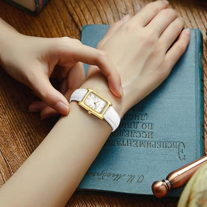 HOLSTOUR Gold Watch: Women's Fine Leather Watch with – Packaging