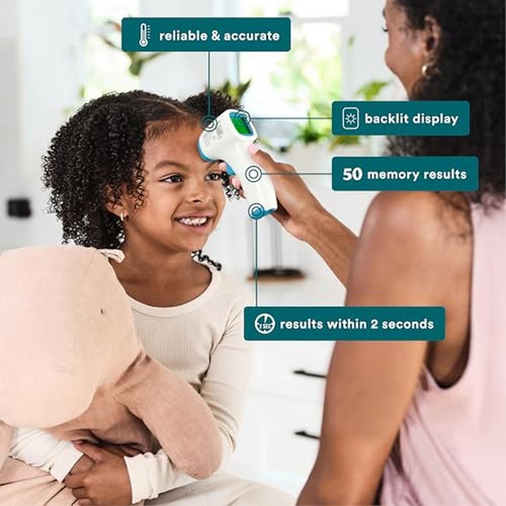 Homedics Non-Contact Infrared Forehead Thermometer – Close-up Detail