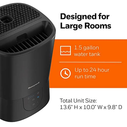 Honeywell Easy to Care Filter Free Warm Mist Humidifier – In Use